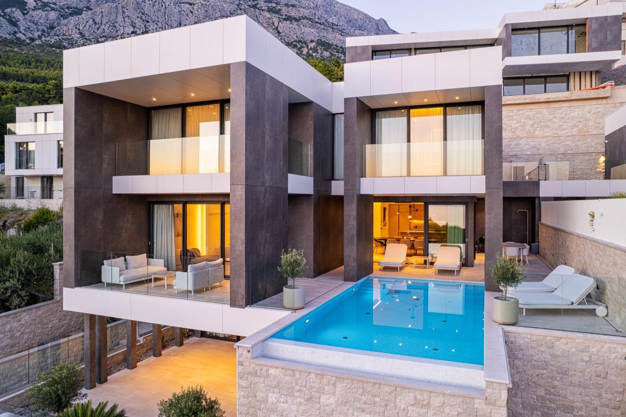 Seaside Luxury Villa With A Swimming Pool Baska Voda, Makarska - 23370 Exterior foto